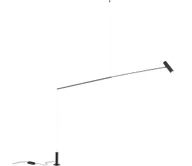 Lampy stojące - Redo 01-2695 - LED Lampa podłogowa ściemnialna PICAS LED/12W/230V czarna - miniaturka - grafika 1