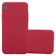 Etui i futerały do telefonów - Etui ochronne Cadorabo do Sony Xperia XA w kolorze czerwonym Hard Case pokrowiec na telefon komórkowy - miniaturka - grafika 1