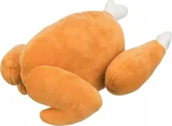 Zabawki dla psów - Trixie Pieczony kurczak, zabawka, dla psa, plusz, 26 cm, z dźwiękiem - miniaturka - grafika 1