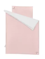 Pościel dla dzieci - Piapimo pościel dziecięca bawełniana dwustronna Sleep sweet 70x100cm różowy i piaskowy - miniaturka - grafika 1