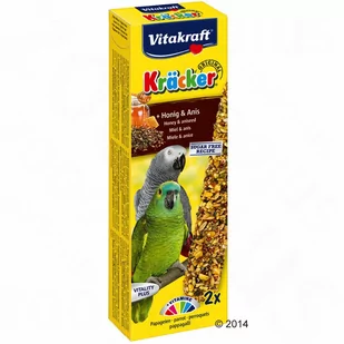 Vitakraft - Krakersy dla papug - 2 x 2 sztuki - Przysmaki dla ptaków - miniaturka - grafika 1