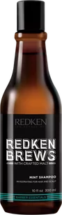 Redken Brews stymulujący szampon miętowy do włosów i skóry głowy 300 ml - Szampony do włosów - miniaturka - grafika 1