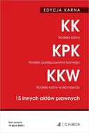 Prawo - Kodeks karny. Kodeks postępowania karnego. Kodeks karny wykonawczy. 15 innych aktów prawnych. Edycja karna wyd. 48 - Opracowanie zbiorowe - miniaturka - grafika 1