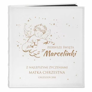 Album na zdjęcia z grawerem dla dziewczynki na święta - Albumy fotograficzne - miniaturka - grafika 1