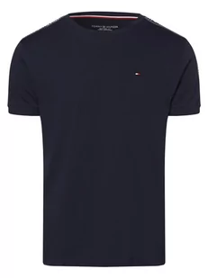 Tommy Hilfiger - Męska koszulka od piżamy, niebieski - Piżamy męskie - miniaturka - grafika 1