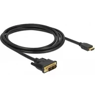 Kable komputerowe i do monitorów - Kabel DVI-D(M)(18+1)->HDMI(M) V1.2 2M Czarny Si - miniaturka - grafika 1