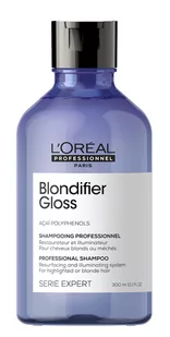 Loreal Blondifier Gloss | Szampon nabłyszczający do włosów blond 300ml - Szampony do włosów - miniaturka - grafika 1