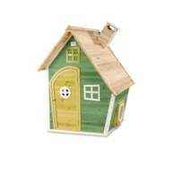 Place zabaw - Exit Domek drewniany dla dzieci Fantasia 100 - zielony - miniaturka - grafika 1