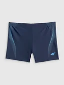 Kąpielówki męskie - 4F Kąpielówki męskie - granatowe XL - miniaturka - grafika 1