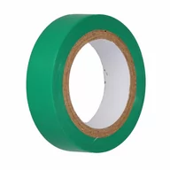 Taśmy izolacyjne i naprawcze - FASTER TOOLS taśma izolacyjna zielona 15mm 10m - miniaturka - grafika 1
