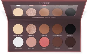 Affect PRESSED EYESHADOWS PALETTE by Karolina Matraszek - Paleta 10 cieni prasowanych - PURE PASSION AFF1PPA - Cienie do powiek - miniaturka - grafika 1