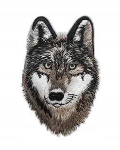 NASZYWKA TERMO HAFTOWANA NAPRASOWANKA PATCH - WILK, PIES WILCZUR, OWCZAREK - Pasmanteria - miniaturka - grafika 1