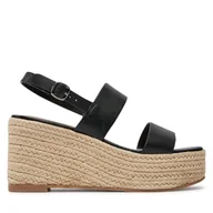 Espadryle damskie - Espadryle Aldo Keoni 13773235 Czarny - miniaturka - grafika 1