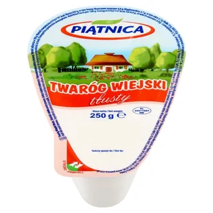 Piątnica - Twaróg Klinek tłusty - Sery - miniaturka - grafika 1