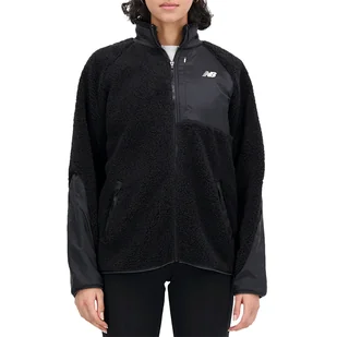 Bluza New Balance WJ33285BK - czarna - Bluzy sportowe damskie - miniaturka - grafika 1
