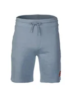 Spodenki męskie - HUGO Szorty 14955 Błękitny Loose Fit - miniaturka - grafika 1