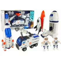 Zestaw rakieta kosmos 15972 Lean Toys Leantoys - Samoloty i helikoptery - miniaturka - grafika 1