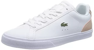 Lacoste 45CFA0048, Vulcanized Trampki damskie, WHT/LT PNK, 35.5 EU, Wht Lt Pnk, 35.5 EU - Trampki damskie - miniaturka - grafika 1