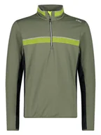Koszulki sportowe męskie - CMP Koszulka funkcyjna w kolorze khaki - miniaturka - grafika 1
