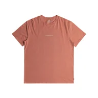 Koszulki męskie - Męska Koszulka z krótkim rękawem QUIKSILVER PEACE PHASE SS TEE EQYZT07586-MJR0 – Pomarańczowy - miniaturka - grafika 1