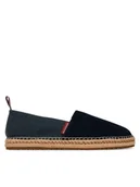 Espadryle męskie - Tommy Hilfiger Espadryle Hilfiger Flex Mix Espadrille FM0FM05497 Granatowy - miniaturka - grafika 1