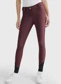 Bryczesy - Tommy Hilfiger Equestrian Bryczesy damskie CLASSIC - deep burgundy - miniaturka - grafika 1