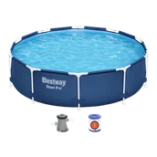 Baseny ogrodowe - Basen Stelażowy Bestway Steel Pro 305 X 76 Cm - miniaturka - grafika 1