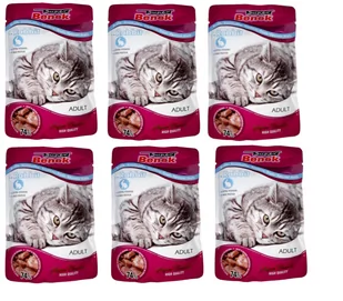 Certech Super Benek SUPER BENEK Adult Saszetka dla kota z kawałkami wołowiny 24x100g 54521-uniw - Mokra karma dla kotów - miniaturka - grafika 1