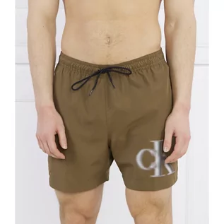 Kąpielówki męskie - Calvin Klein Swimwear Szorty kąpielowe | Regular Fit - grafika 1