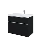 Szafki łazienkowe - Elita Lofty szafka czarny 168304 - miniaturka - grafika 1