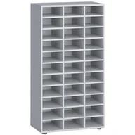 Regały biurowe - Regał sortujący PRIMO GRAY, 1434 x 800 x 420 mm, 36 przegród, szary - miniaturka - grafika 1