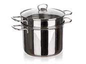 Garnki - Banquet garnek do gotowania makaronu AKCENT 3 części - miniaturka - grafika 1