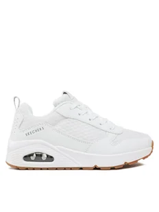 Skechers Sneakersy Uno Powex 403667L/WHT Biały - Buty dla chłopców - miniaturka - grafika 1