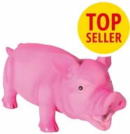 Zabawki dla psów - Bitiba Lateksowa Zabawka Dla Psa - "Chrumkająca Świnka", 23 Cm - Różowa, Ok. 23 Cm, - miniaturka - grafika 1