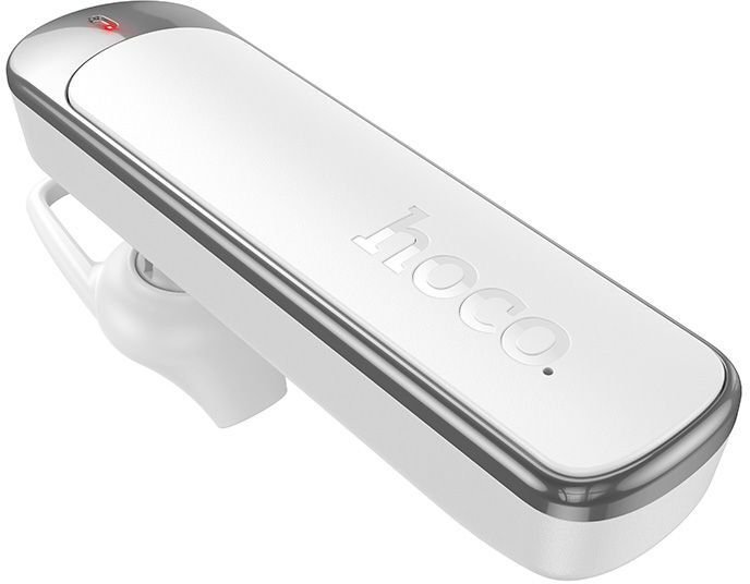 Hoco Słuchawka bezprzewodowa mono ENC, BT 6.0, 130mAh E201 biała
