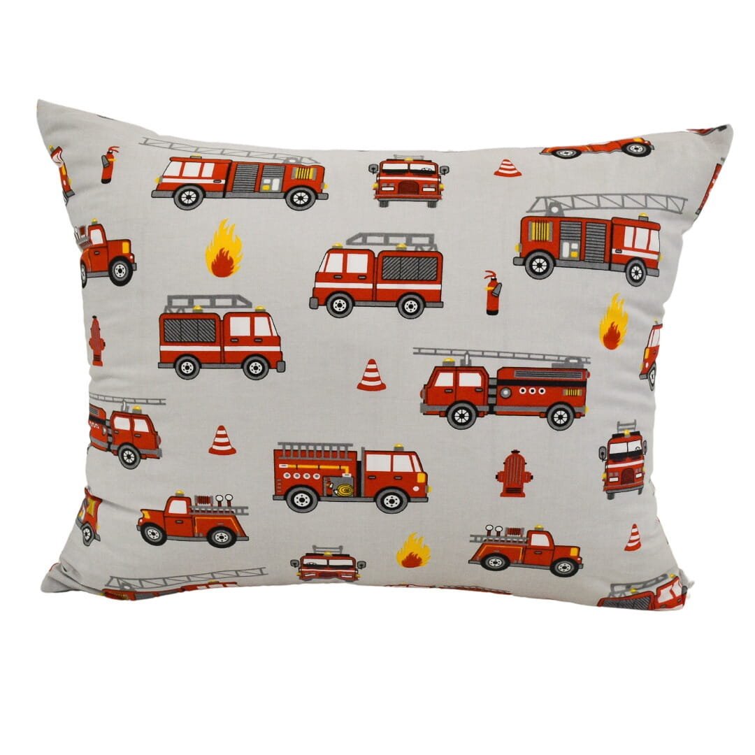 Poszewka Dziecięca 40x60 Bawełniana Straż Szara Wysoka Jakość Polski Producent