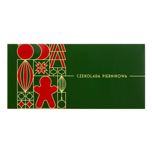 Manufaktura Czekolady Boże Narodzenie | CZEKOLADA PIERNIKOWA 50g - Czekolada - miniaturka - grafika 1