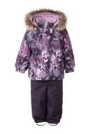 Kombinezony dla dzieci - Komplet niemowlęcy TREE w kolorze fioletowym Lenne r.80 - miniaturka - grafika 1