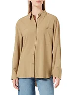 Koszule damskie - United Colors of Benetton Koszula damska, Zielony 0J5, L - miniaturka - grafika 1