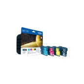 Tusze zamienniki - TelForceOne Multipack CMYK LC1100VALBP do DCP-185C/385C/585CW/6690CW/MFC-5490CN 325str (EKSTUBRORMP00043) - miniaturka - grafika 1
