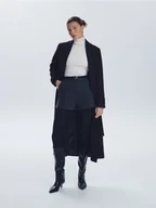 Spodenki damskie - Reserved - Szorty z paskiem - ciemnoszary - miniaturka - grafika 1