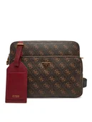 Nerki - Guess Saszetka HMMILO P5222 Brązowy - miniaturka - grafika 1