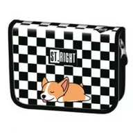 Piórniki - St. Majewski Piórnik dwuklapkowy bez wyposażenia Sleepy Corgi - miniaturka - grafika 1