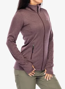 Bluza damska bez kaptura Columbia Park View Grid Fleece Full Zip - moonvista - Bluzy sportowe damskie - miniaturka - grafika 1