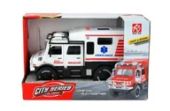 Samochody i pojazdy dla dzieci - Ciężarówka Ambulans Św./Dźw. w Pudełku 8855 - miniaturka - grafika 1