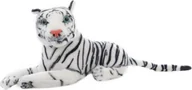 Maskotki i pluszaki - Pluszowe ZOO: Maskotka Tygrys biały leżący 30cm (97849) - miniaturka - grafika 1