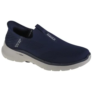 Buty do chodzenia męskie, Skechers Go Walk 6 - Easy On - Buty sportowe męskie - miniaturka - grafika 1