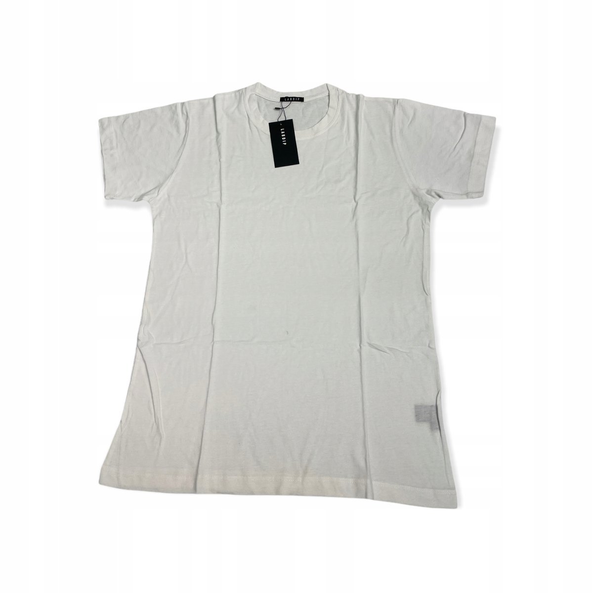 Koszulka gładki t-shirt męski biały LABDIP XL