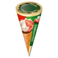Lody i desery lodowe - Zielona Budka Lody truskawkowe ze śmietanką 110 ml - miniaturka - grafika 1