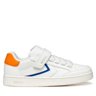 Buty dla chłopców - Sneakersy Geox J Eclyper J55LSA 5411 C1383 D Biały - miniaturka - grafika 1